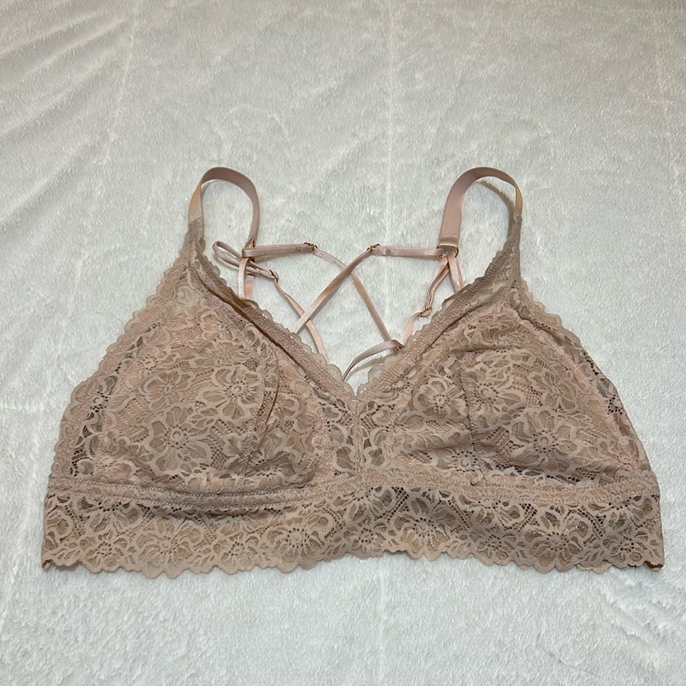Blush Pink Aerie Bralette